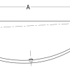 Set 45mm wide x 15mm thick Dacromet Parabolic Spring c/w 1/2‘’ Axle Fittings (1000 KG) - Image 2