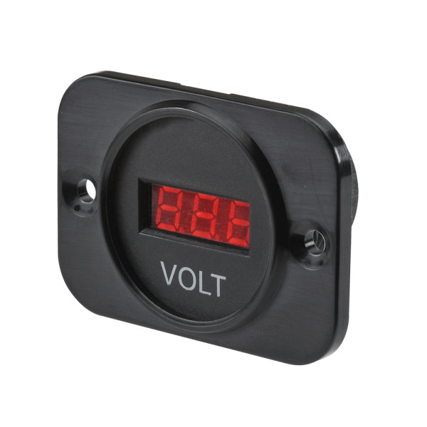 6-33V DC LED Volt Meter (29mm Diameter Mounting Hole) (BL Pack)