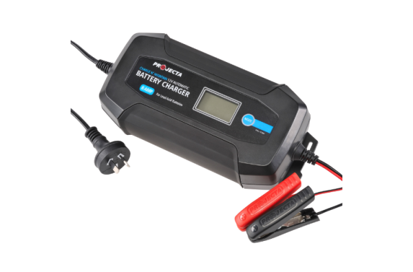 8A 12V 8 STAGE BATTERY CHARGER