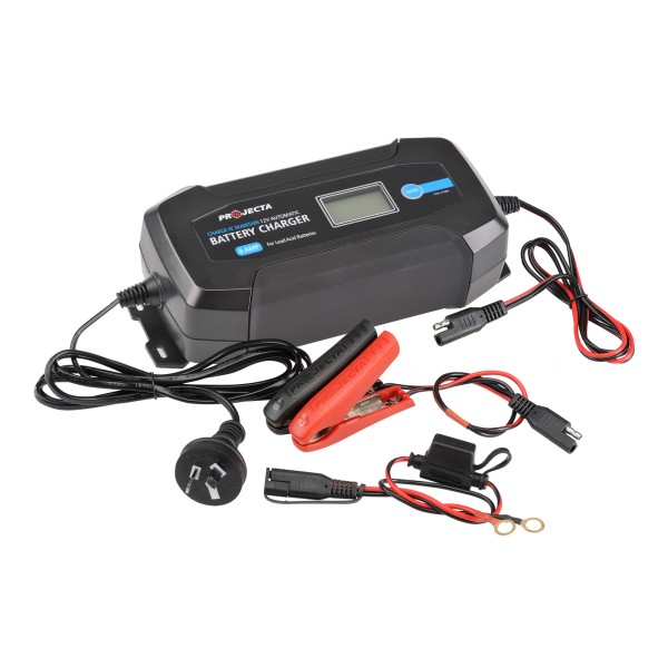 8A 12V 8 STAGE BATTERY CHARGER - Image 2