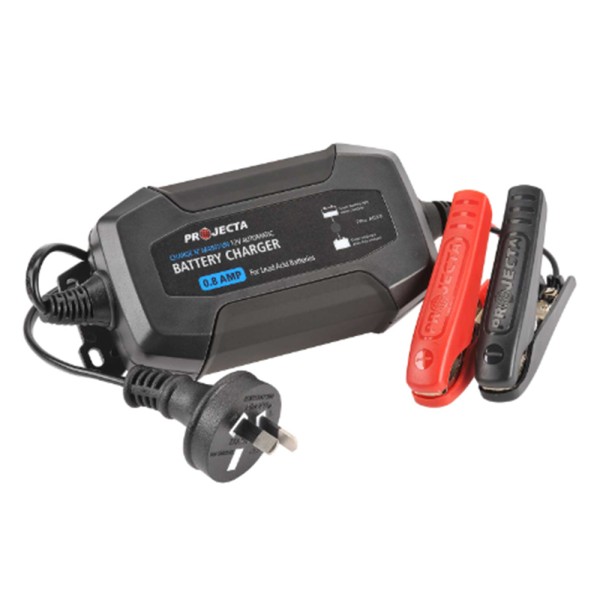 0.8A 12V 4 STAGE BATTERY CHARGER