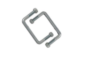 ARK 150  x 75mm ZINC U.BOLTS (PACKED)