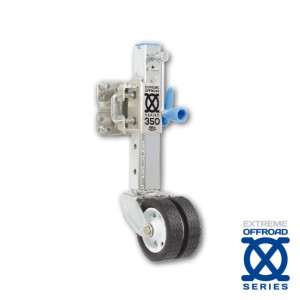 ARK 6'' DUAL WHEEL JOCKEY WHEEL c/w SWIVEL BRACKET